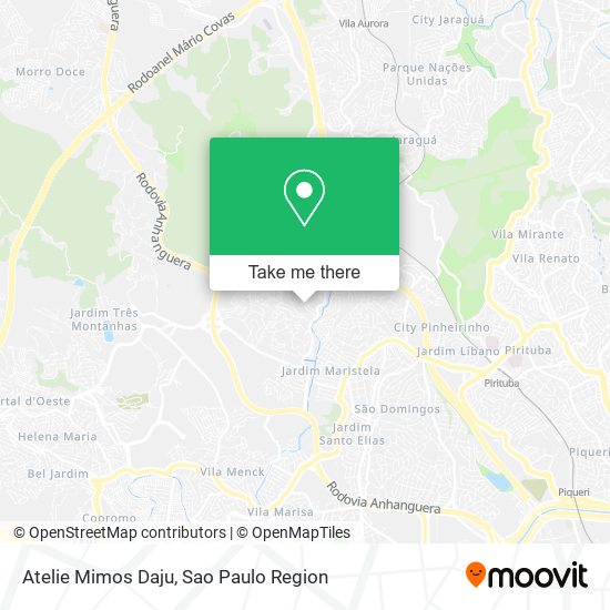 Atelie Mimos Daju map