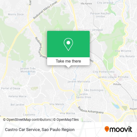 Mapa Castro Car Service