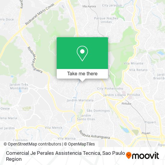 Mapa Comercial Je Perales Assistencia Tecnica