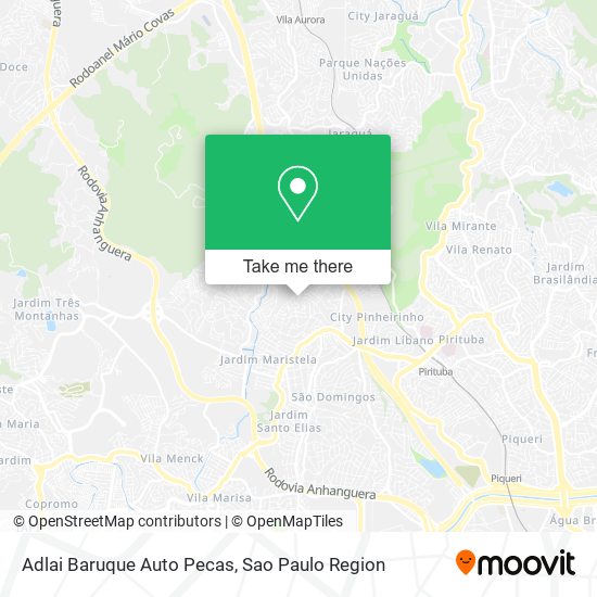 Adlai Baruque Auto Pecas map