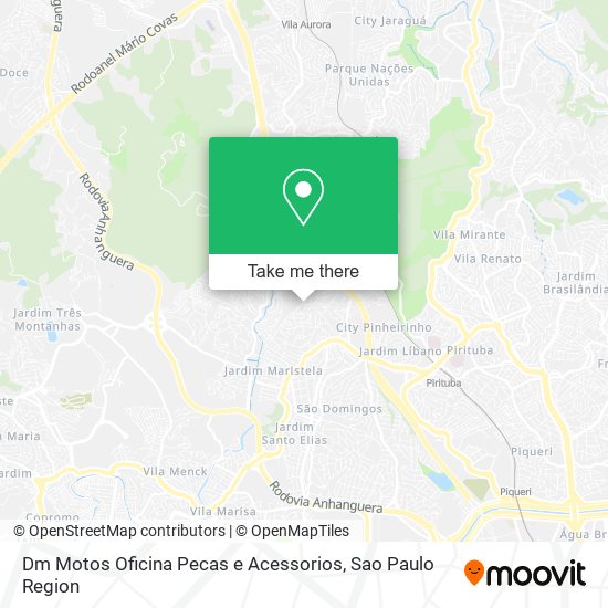 Dm Motos Oficina Pecas e Acessorios map