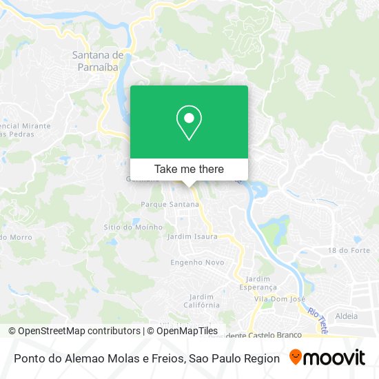 Ponto do Alemao Molas e Freios map