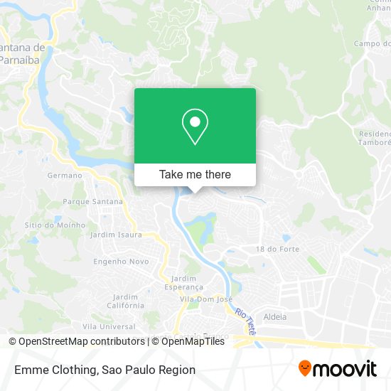 Emme Clothing map