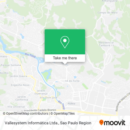 Vallesystem Informática Ltda. map