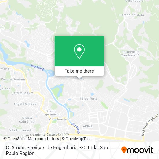 C. Arnoni Serviços de Engenharia S / C Ltda map