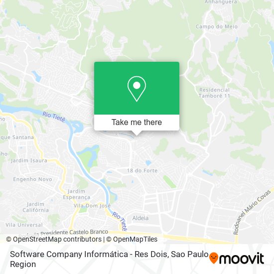 Software Company Informática - Res Dois map