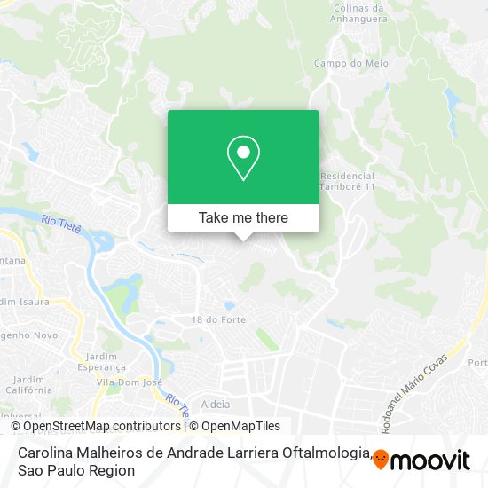 Carolina Malheiros de Andrade Larriera Oftalmologia map