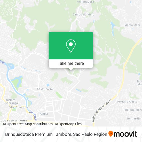 Brinquedoteca Premium Tamboré map