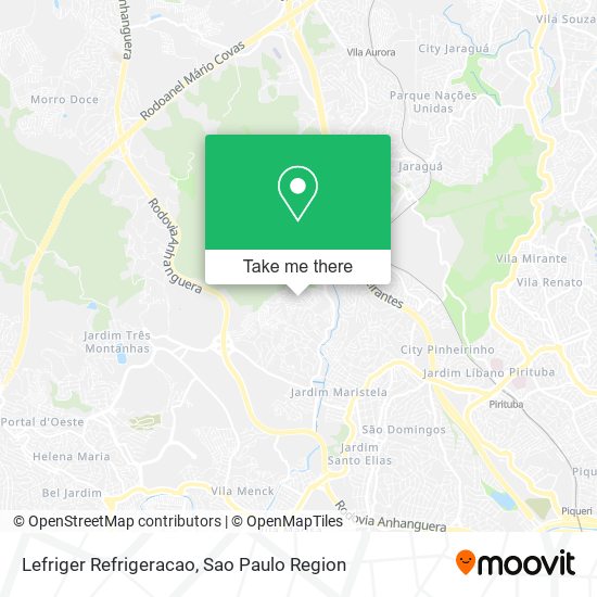 Mapa Lefriger Refrigeracao