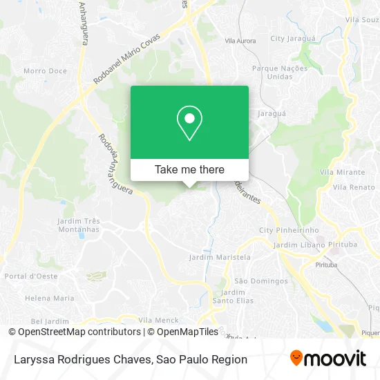 Laryssa Rodrigues Chaves map
