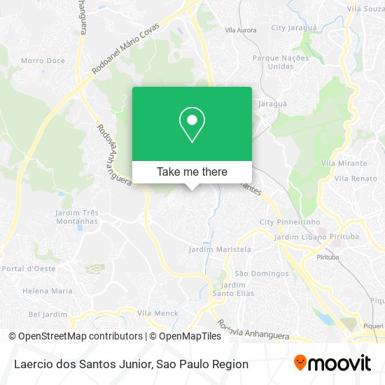 Laercio dos Santos Junior map