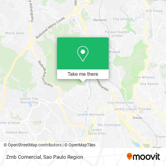 Zmb Comercial map