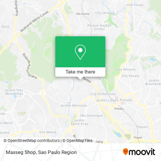 Mapa Maxseg Shop
