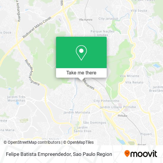 Felipe Batista Empreendedor map