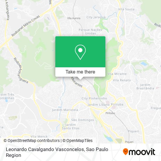 Leonardo Cavalgando Vasconcelos map
