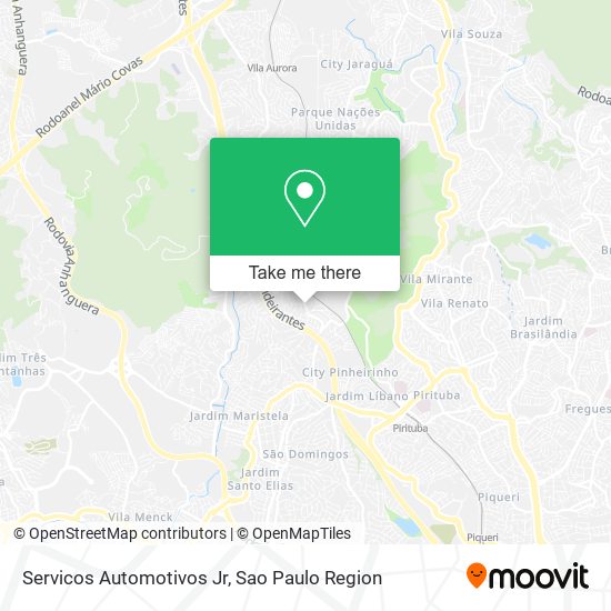 Servicos Automotivos Jr map