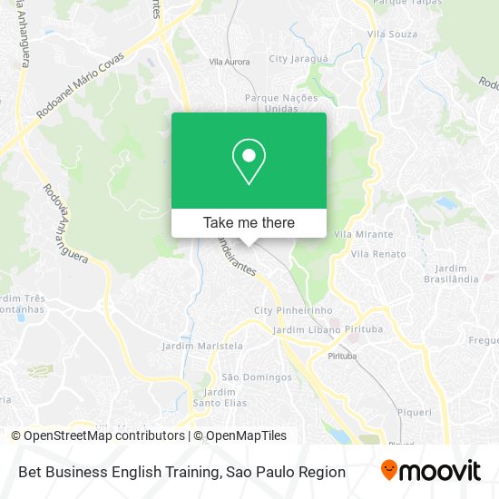 Mapa Bet Business English Training