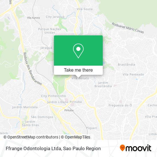 Ffrange Odontologia Ltda map