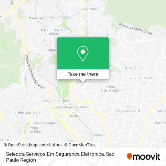 Selectra Servicos Em Seguranca Eletronica map