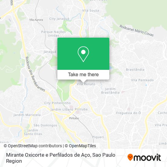 Mirante Oxicorte e Perfilados de Aço map