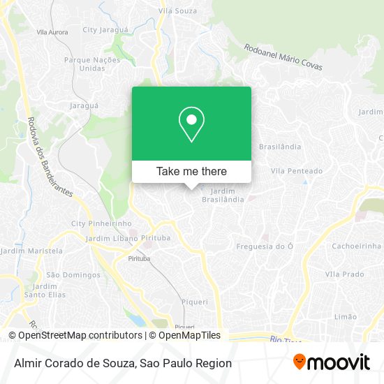Almir Corado de Souza map