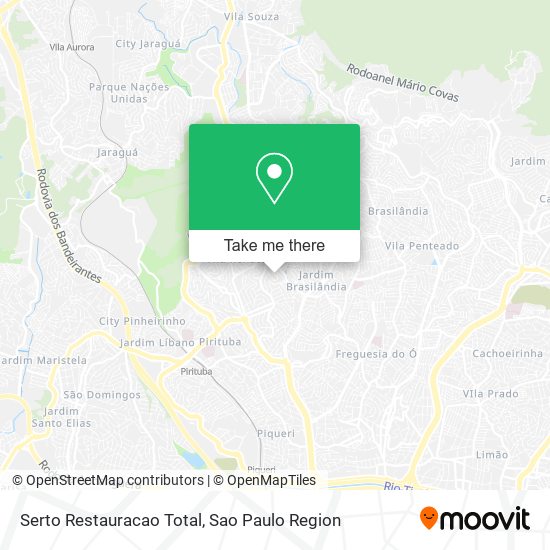 Serto Restauracao Total map