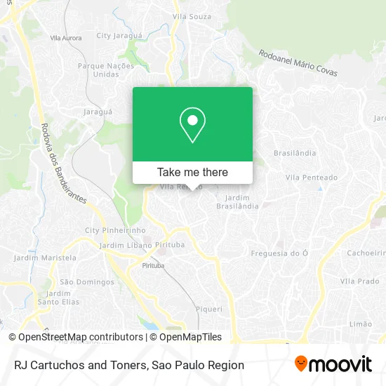 RJ Cartuchos and Toners map
