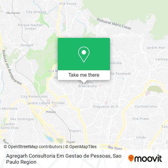 Mapa Agregarh Consultoria Em Gestao de Pessoas