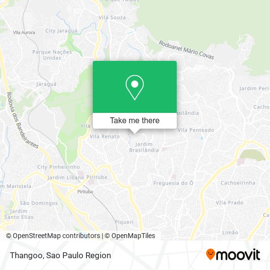 Thangoo map