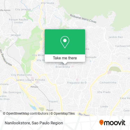 Mapa Nanilookstore