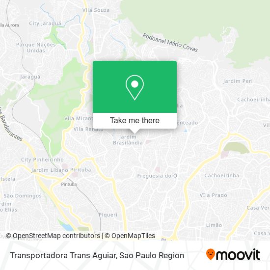 Mapa Transportadora Trans Aguiar