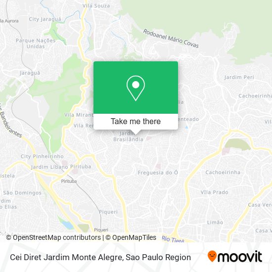 Cei Diret Jardim Monte Alegre map