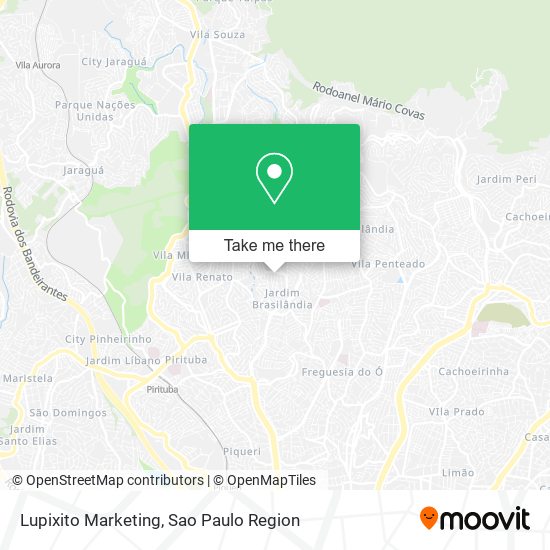 Lupixito Marketing map