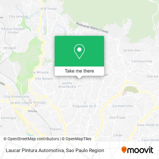 Mapa Laucar Pintura Automotiva