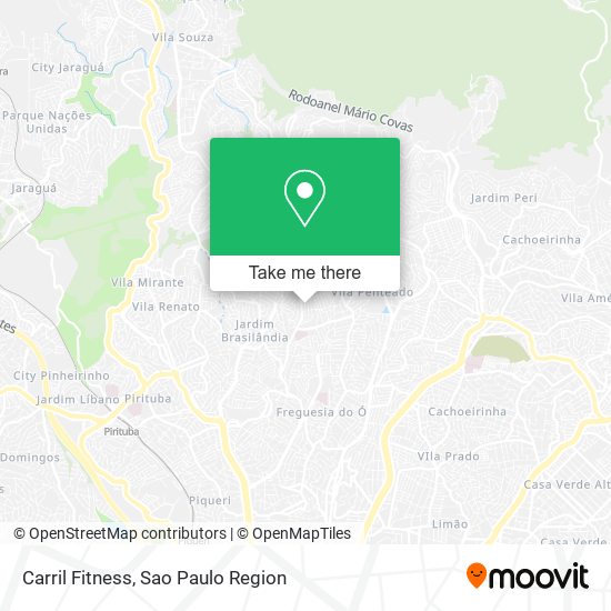 Carril Fitness map