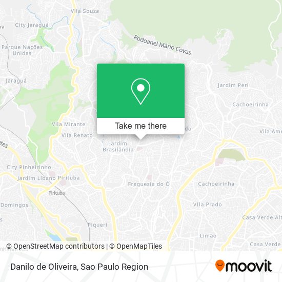 Mapa Danilo de Oliveira