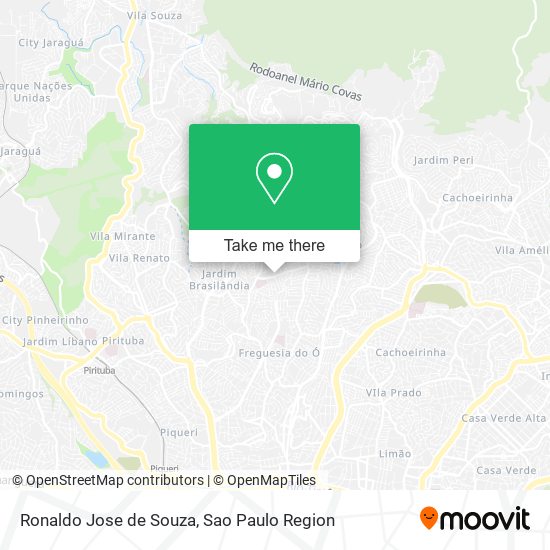 Mapa Ronaldo Jose de Souza
