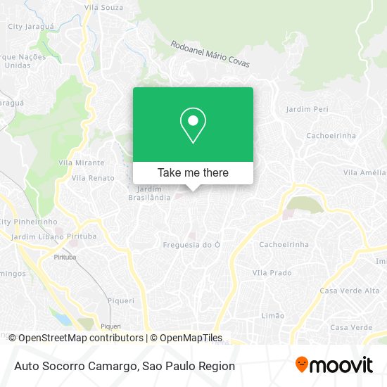Auto Socorro Camargo map