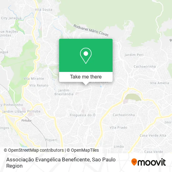 Associação Evangélica Beneficente map