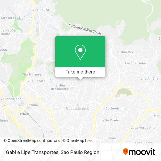 Gabi e Lipe Transportes map