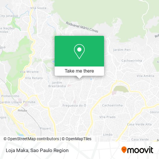 Loja Maka map