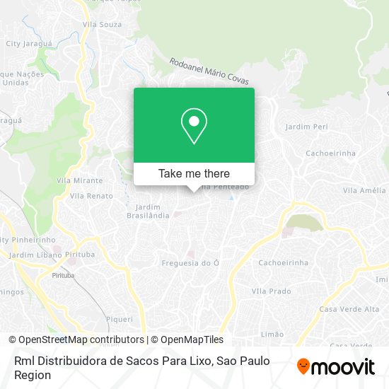 Mapa Rml Distribuidora de Sacos Para Lixo