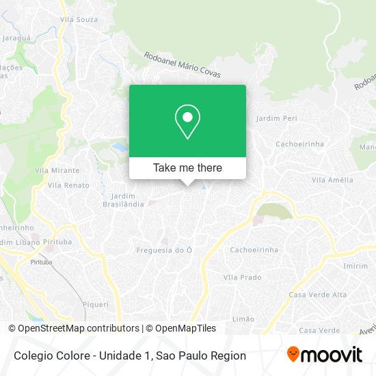 Colegio Colore - Unidade 1 map