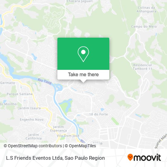 L.S Friends Eventos Ltda map