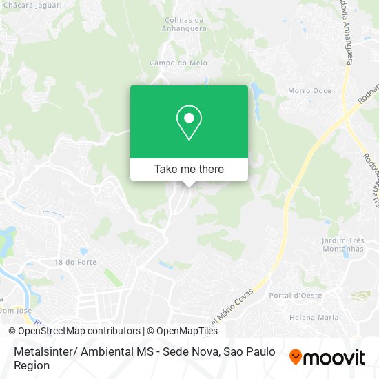 Metalsinter/ Ambiental MS - Sede Nova map