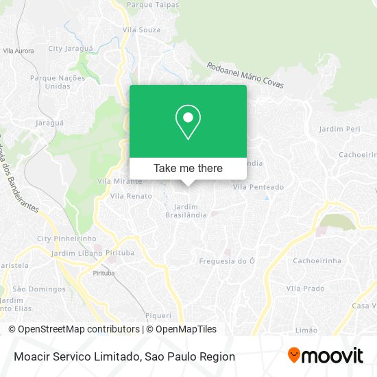 Moacir Servico Limitado map