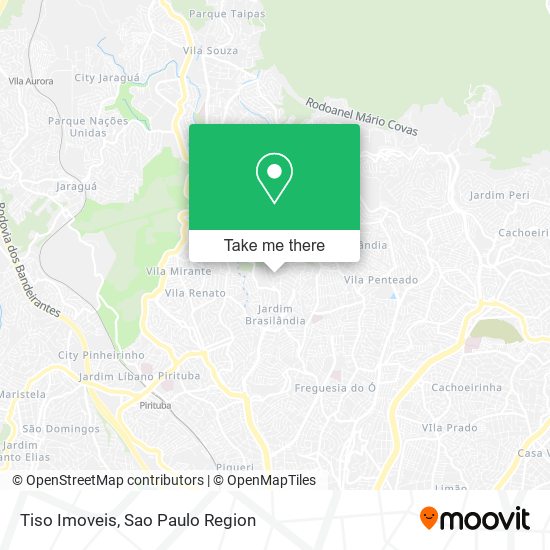 Tiso Imoveis map