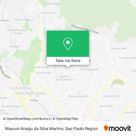 Maycon Araujo da Silva Martins map