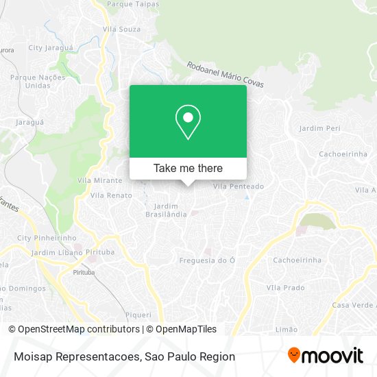 Moisap Representacoes map