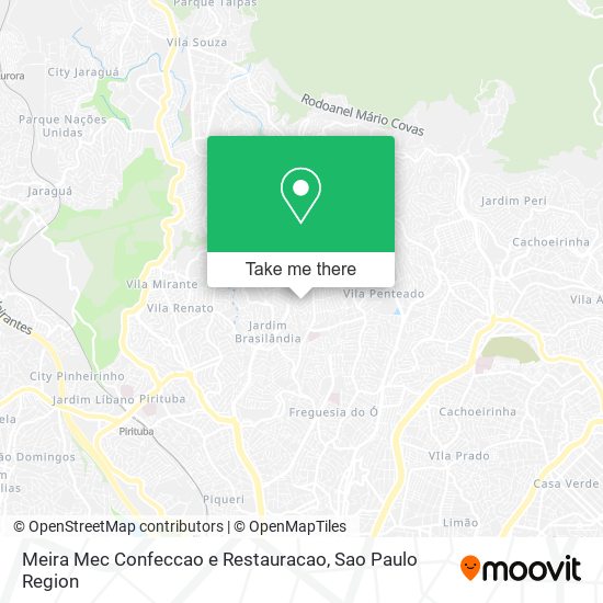 Meira Mec Confeccao e Restauracao map